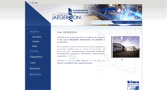 Desktop Screenshot of jaegerson.be